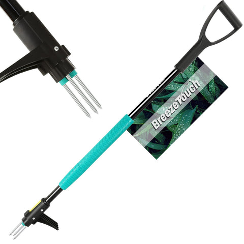 Breeze Touch Stand Up Weed Puller 39 inch for deep-rooted weeds.