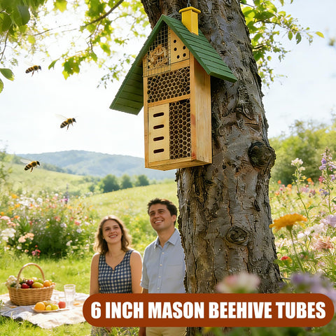 BreezeHug beehive tubes help expand existing setups and boost pollination