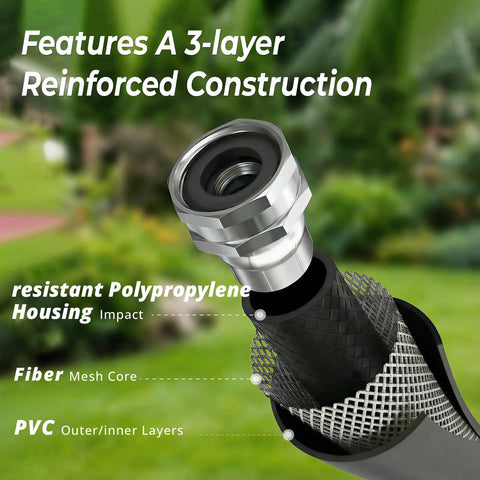 BreezeReel 10-pattern nozzle provides versatile spray options for plants and cleaning.