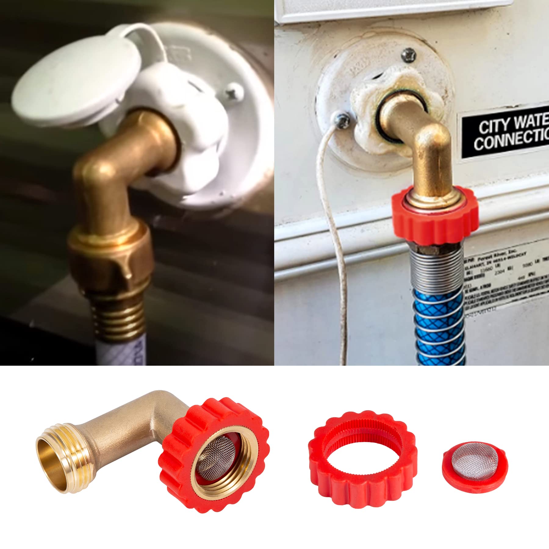 Breezliy quick swivel hose adapter enables smooth attachment without twisting