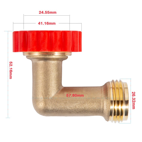 Breezliy teflon tape and washers pack for leak-free assembly