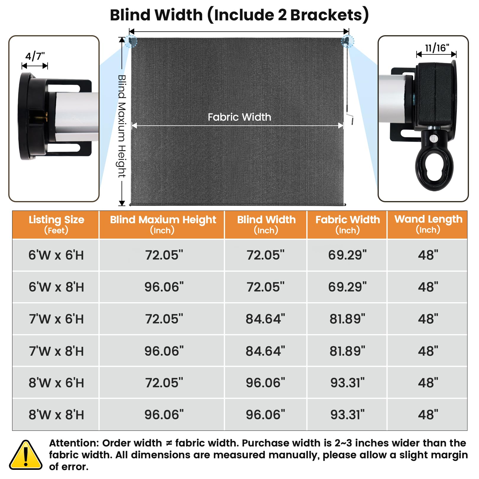 Breezombra included brackets and cords reduce sway for steadier shading.