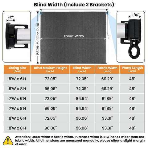 Breezombra included brackets and cords reduce sway for steadier shading.
