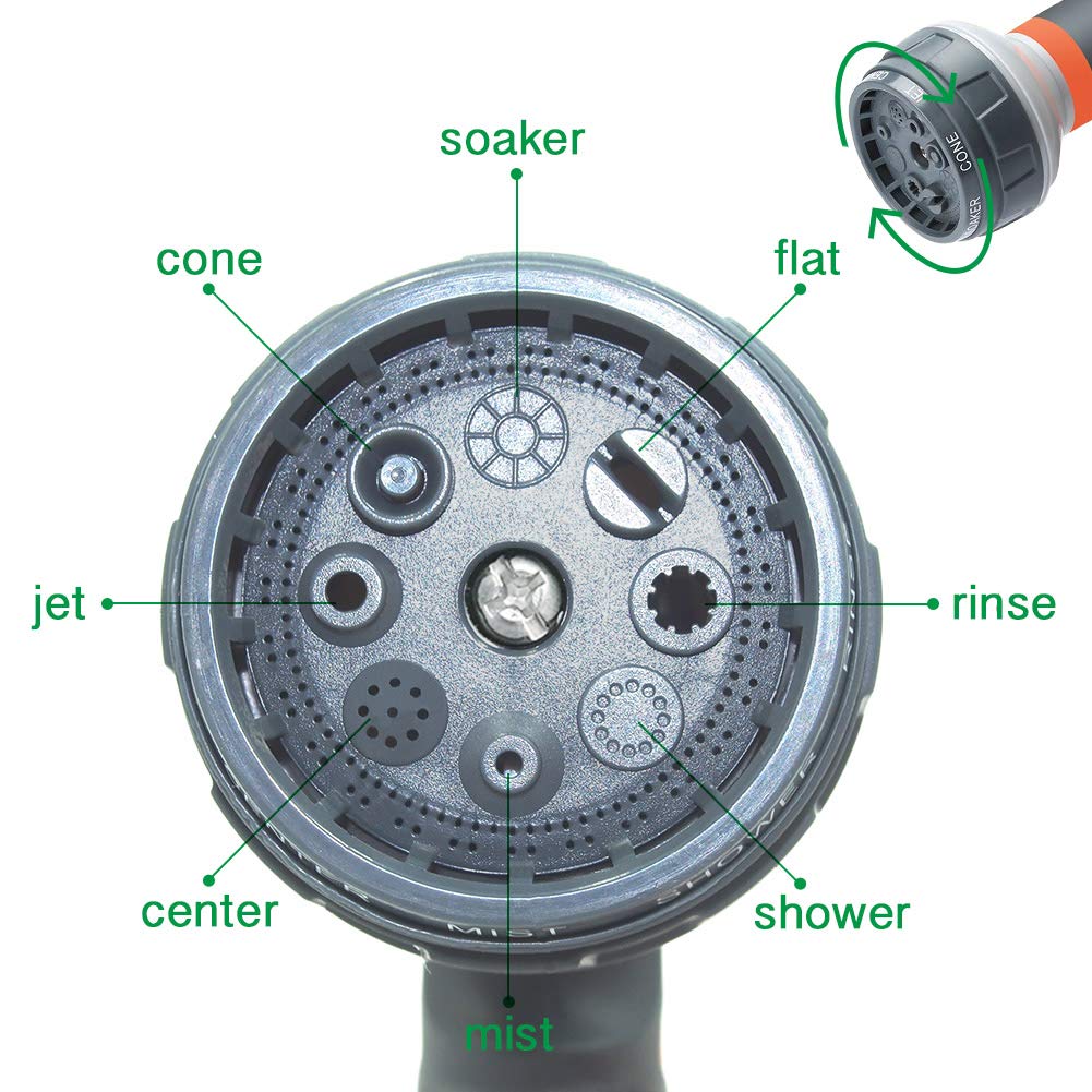 Brezze Letter hose nozzle soft grip handle for comfortable use