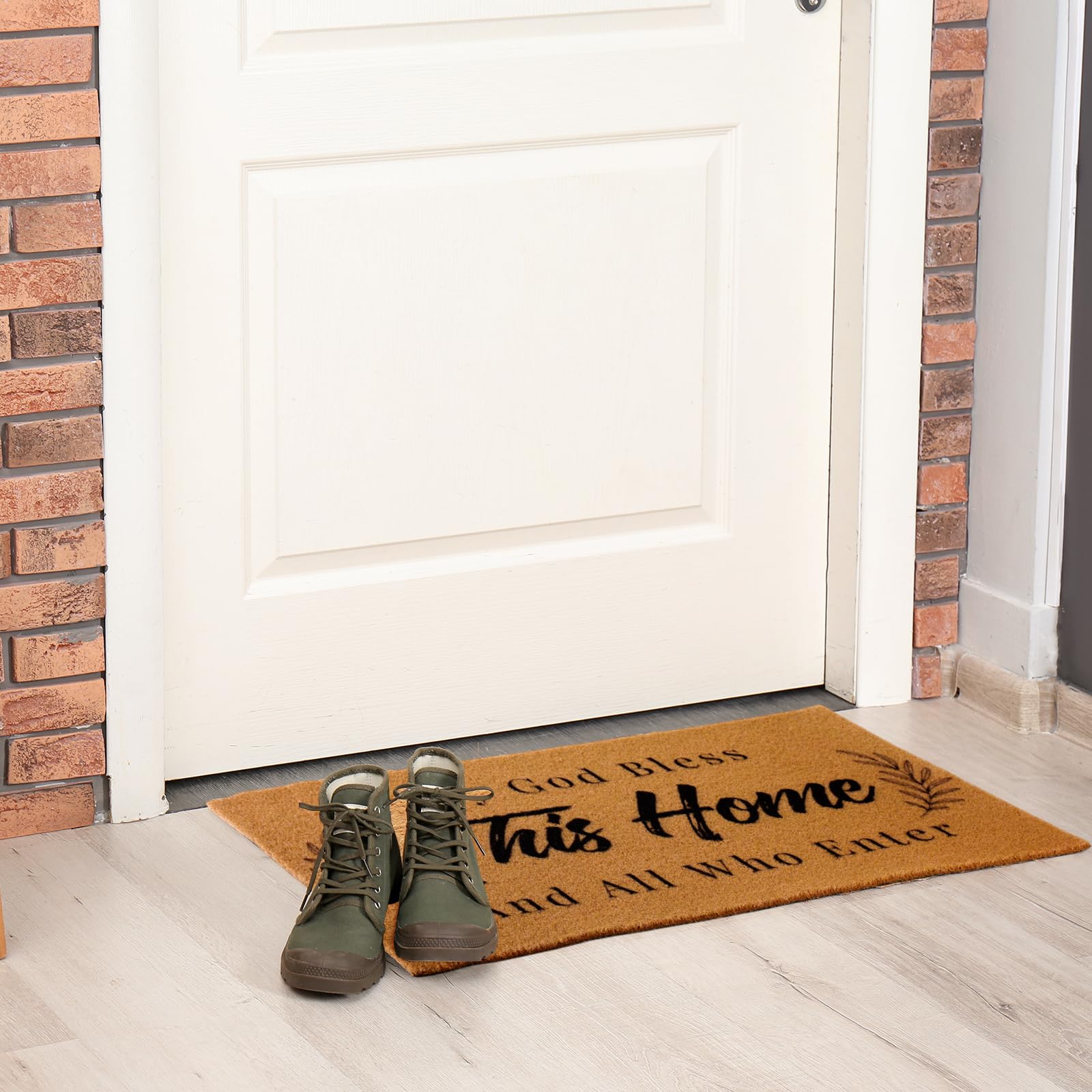 Breling mat is weather-resistant and easy to clean for outdoor use