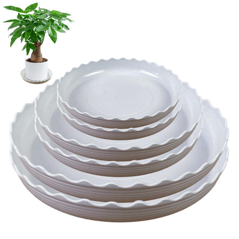 Brianver Yuanaiyi wave saucer close-up showing durable white PP resin