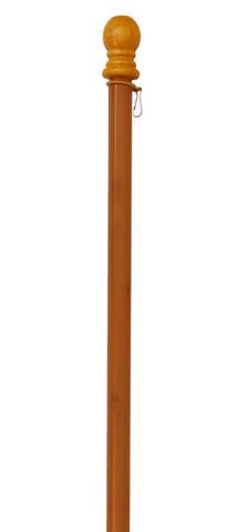 Briarwood Lane 57-inch pine flag pole with anti-wrap tube for secure flag display