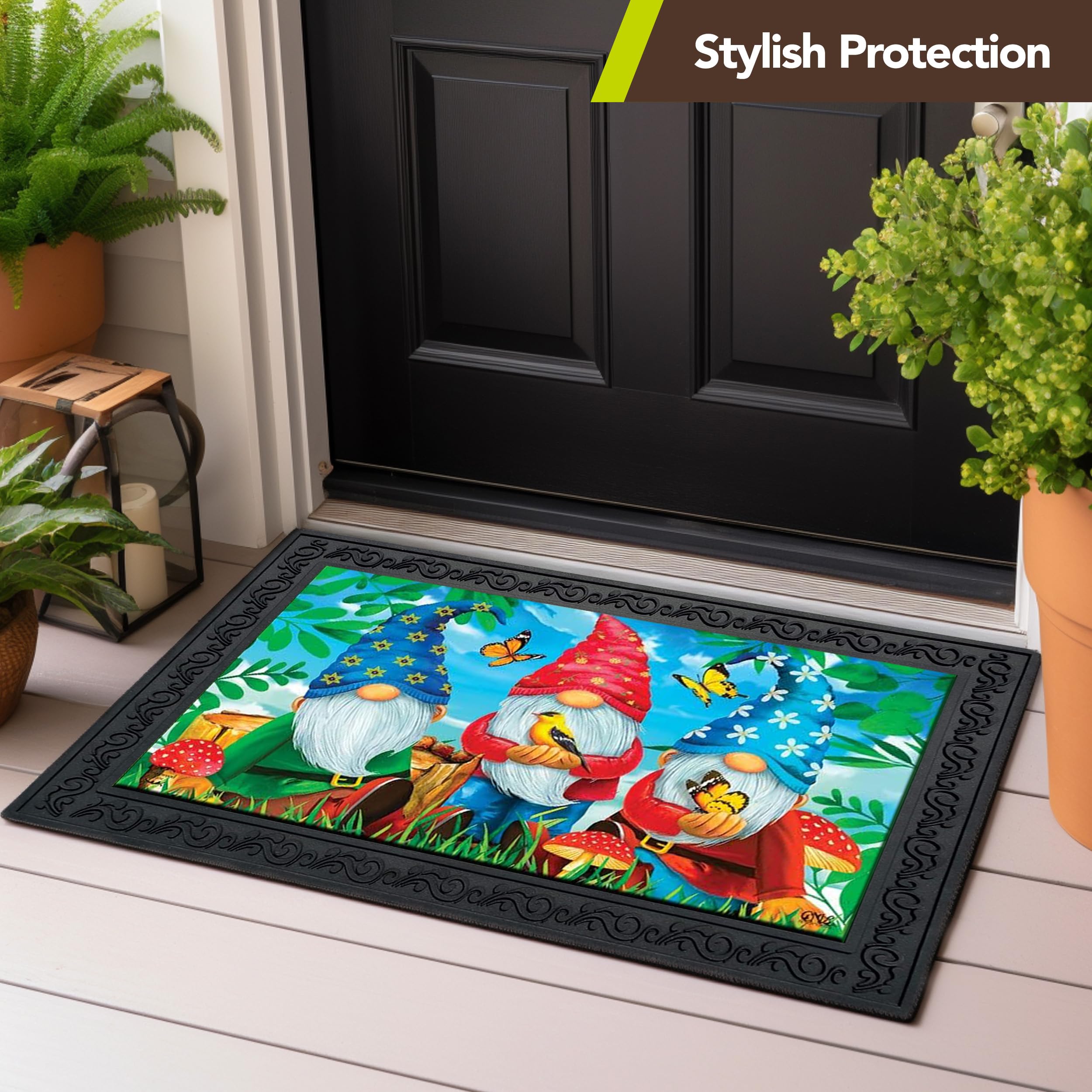 Briarwood Lane easy-clean tray ideal for daily porch use