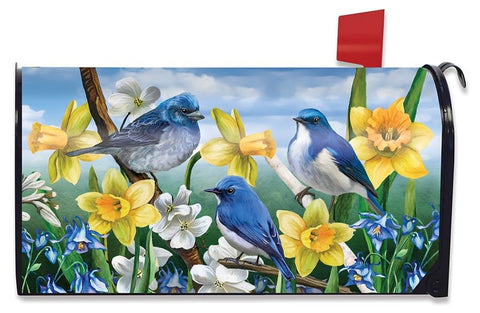 Magnetic strips enable quick, tool-free installation of Briarwood Lane mailbox cover