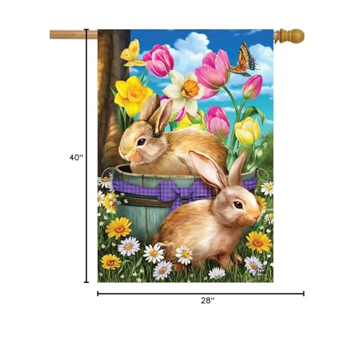 Briarwood Lane sleeve flag fits standard flag poles for quick setup
