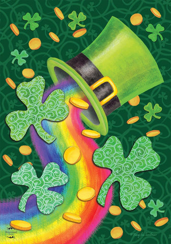 Briarwood Lane St. Patrick's Luck flag double-sided visibility