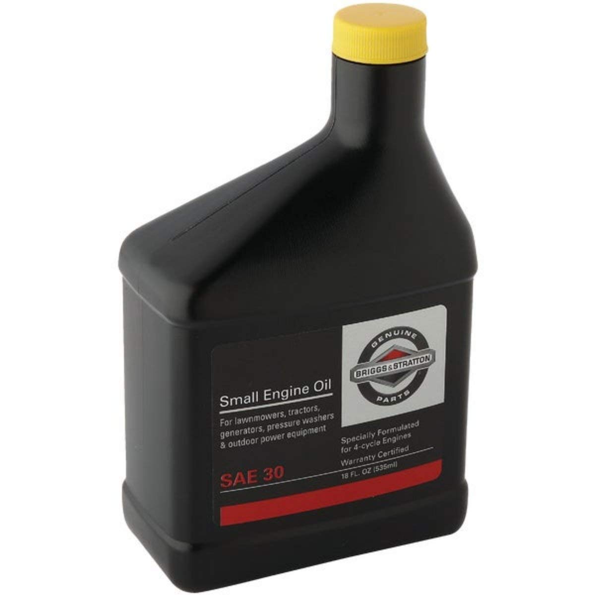 Briggs and Stratton 100005 oil two-pack for OEM replacement, ready for engine lubrication.