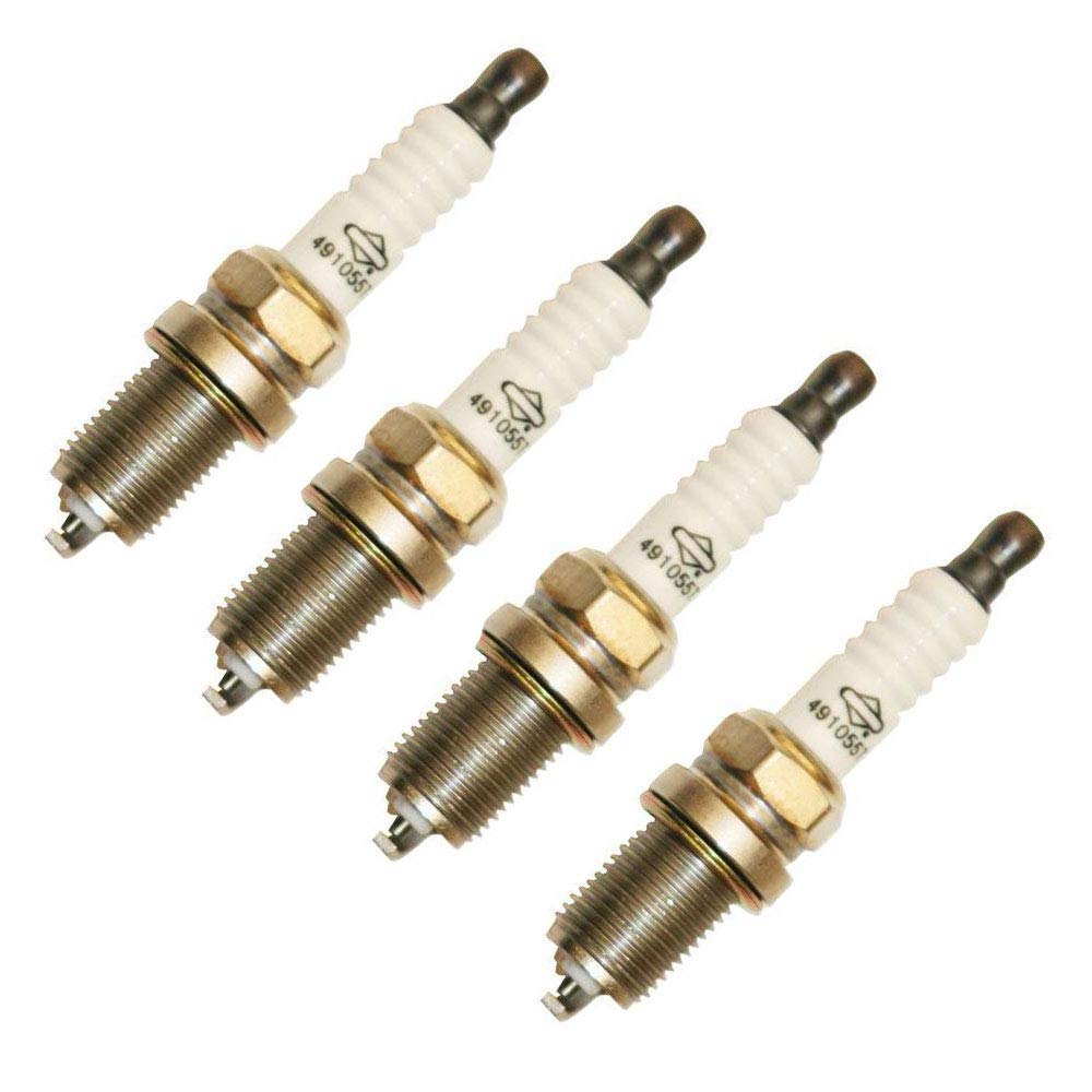 Briggs & Stratton 491055T spark plug pack for reliable ignition and easier maintenance.