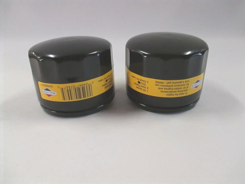 Briggs & Stratton 492932 filter side view highlighting compact OEM design.