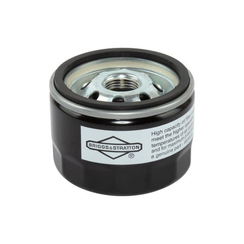 Briggs & Stratton 492932S oil filter front view; supports clean oil flow