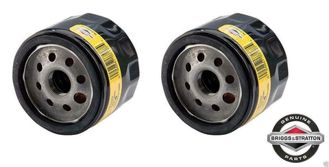 Briggs & Stratton 492932S oil filter pack side view highlighting durable OEM design.