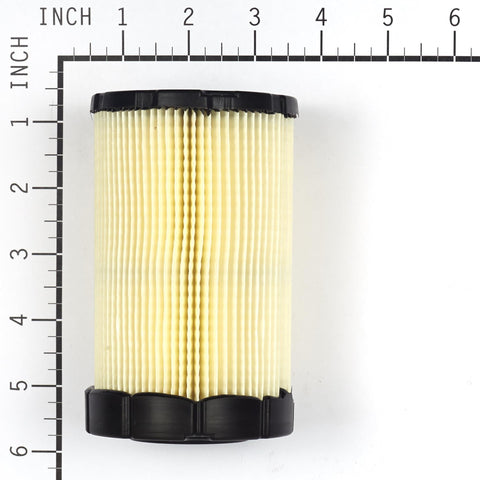 Briggs & Stratton 594201 air filter in use enables simple replacement.
