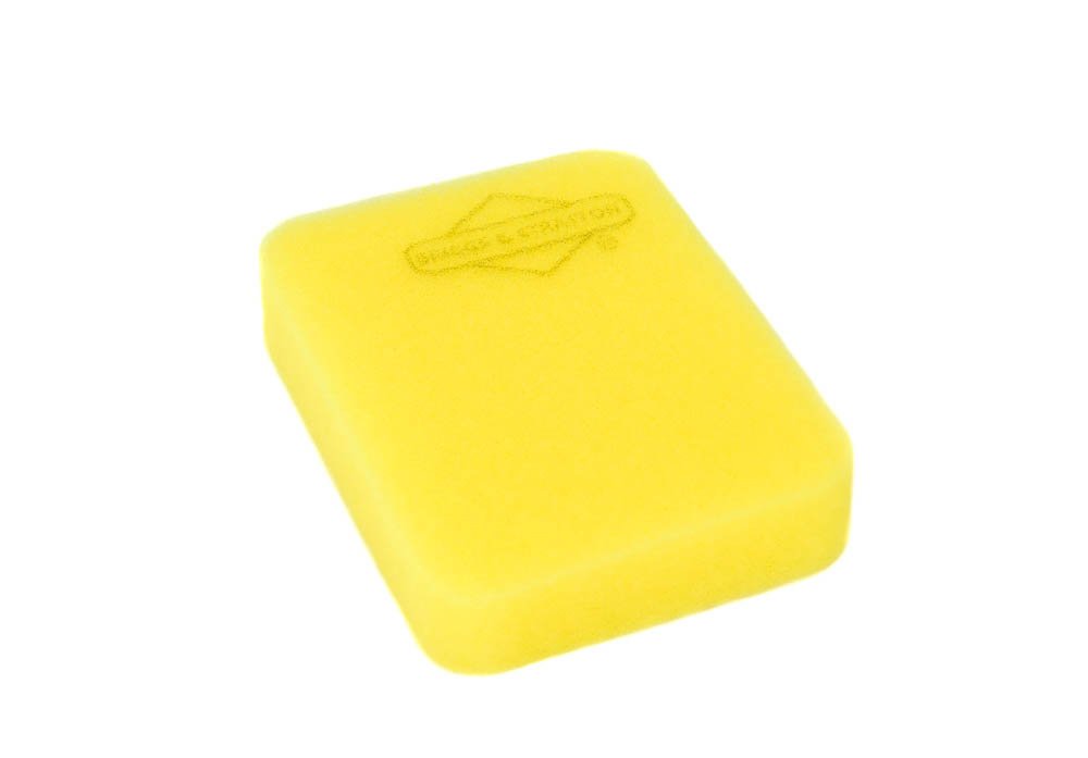 Briggs & Stratton 595297 foam filter-air cleaner close-up for reliable engine filtration.
