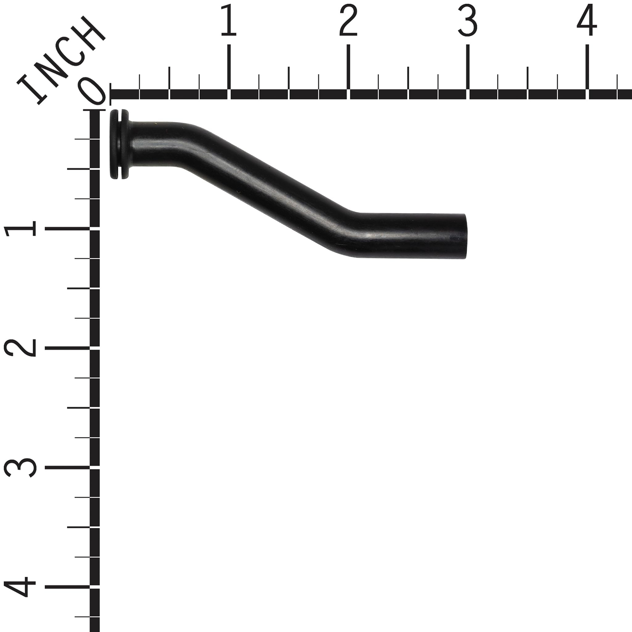 Briggs & Stratton 596163 vacuum hose close-up for precise fit and durability