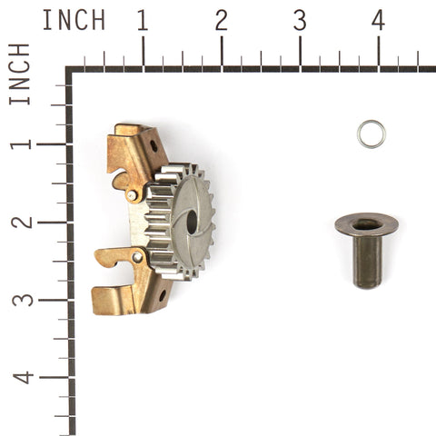 Briggs & Stratton 793338 governor gear front view showing fit