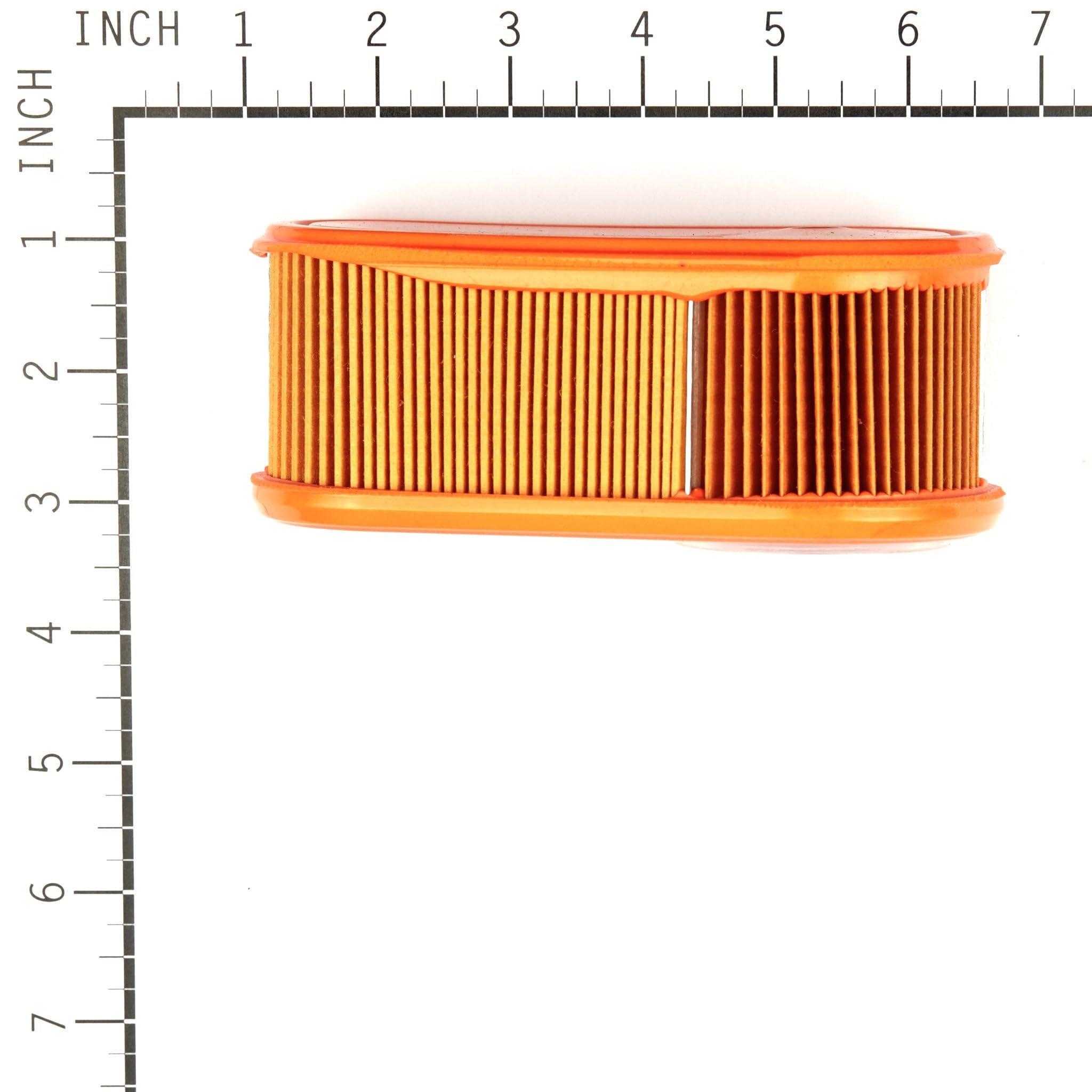 Oval-design air filter by Briggs & Stratton 795066 fits compatible engines