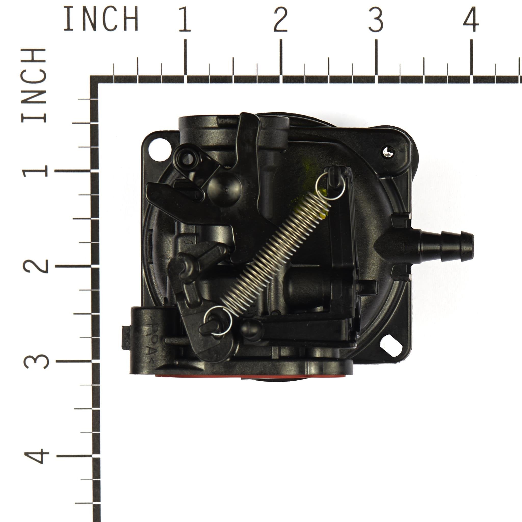 Briggs & Stratton 799584 carburetor installed in a 9 cu in engine setup.