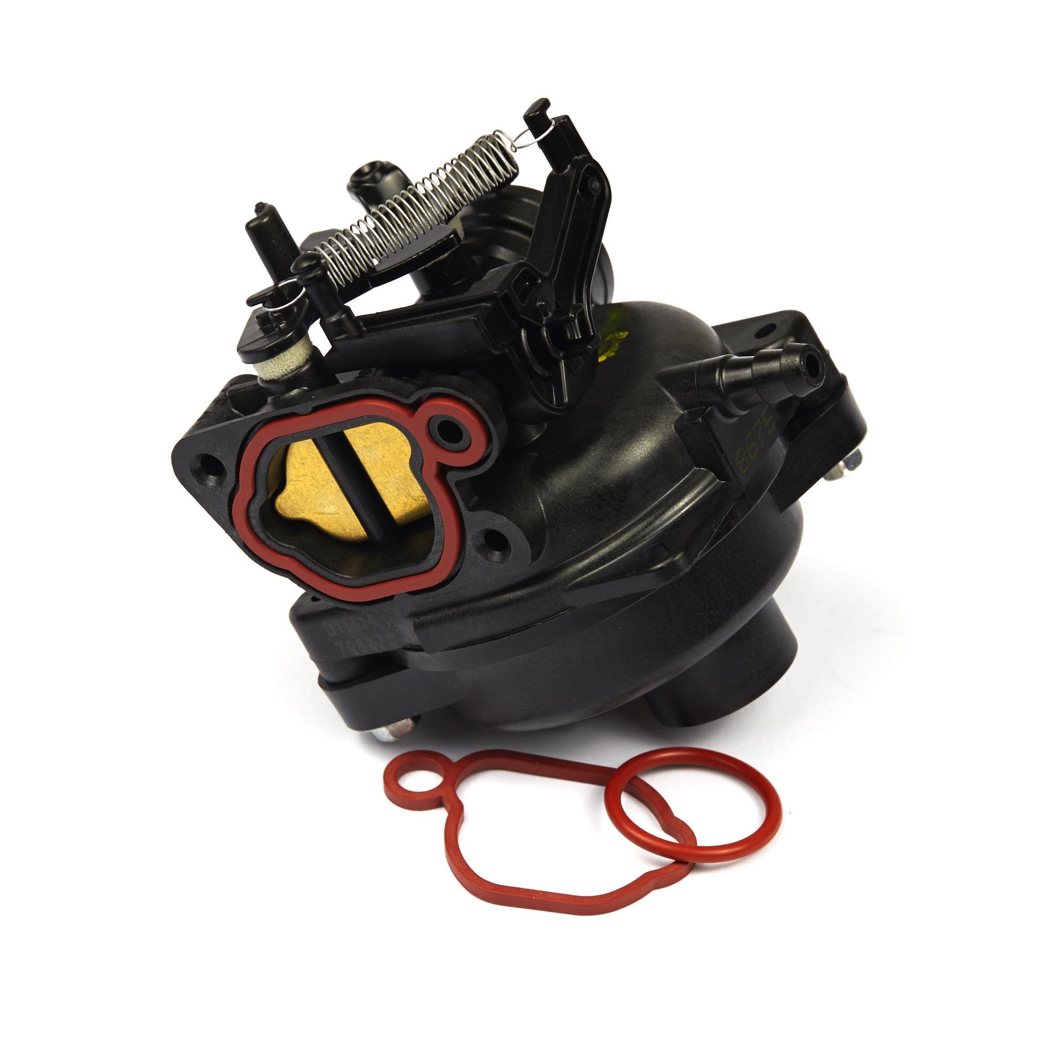 Briggs & Stratton 799584 carburetor front view for reliable engine performance.