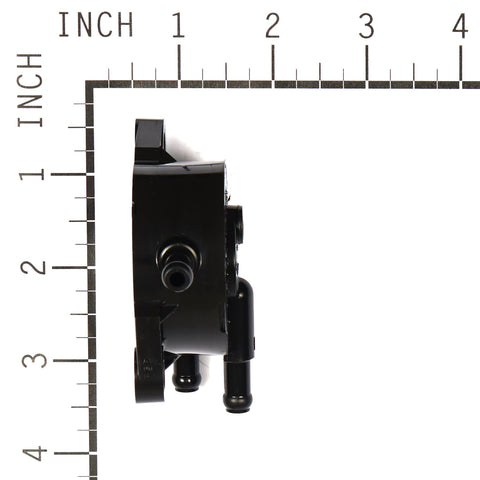 Briggs & Stratton 808656 fuel pump side view highlighting robust construction for replacements.