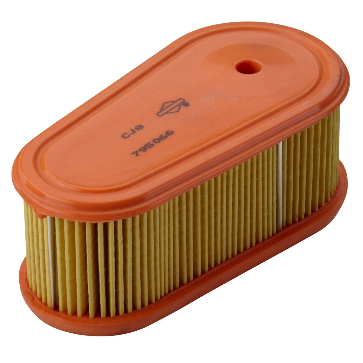 Briggs Stratton oval air filter cartridge 795066 two-pack, for clean air intake