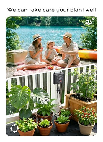 Brightown built-in filter and connectors support clean water flow.