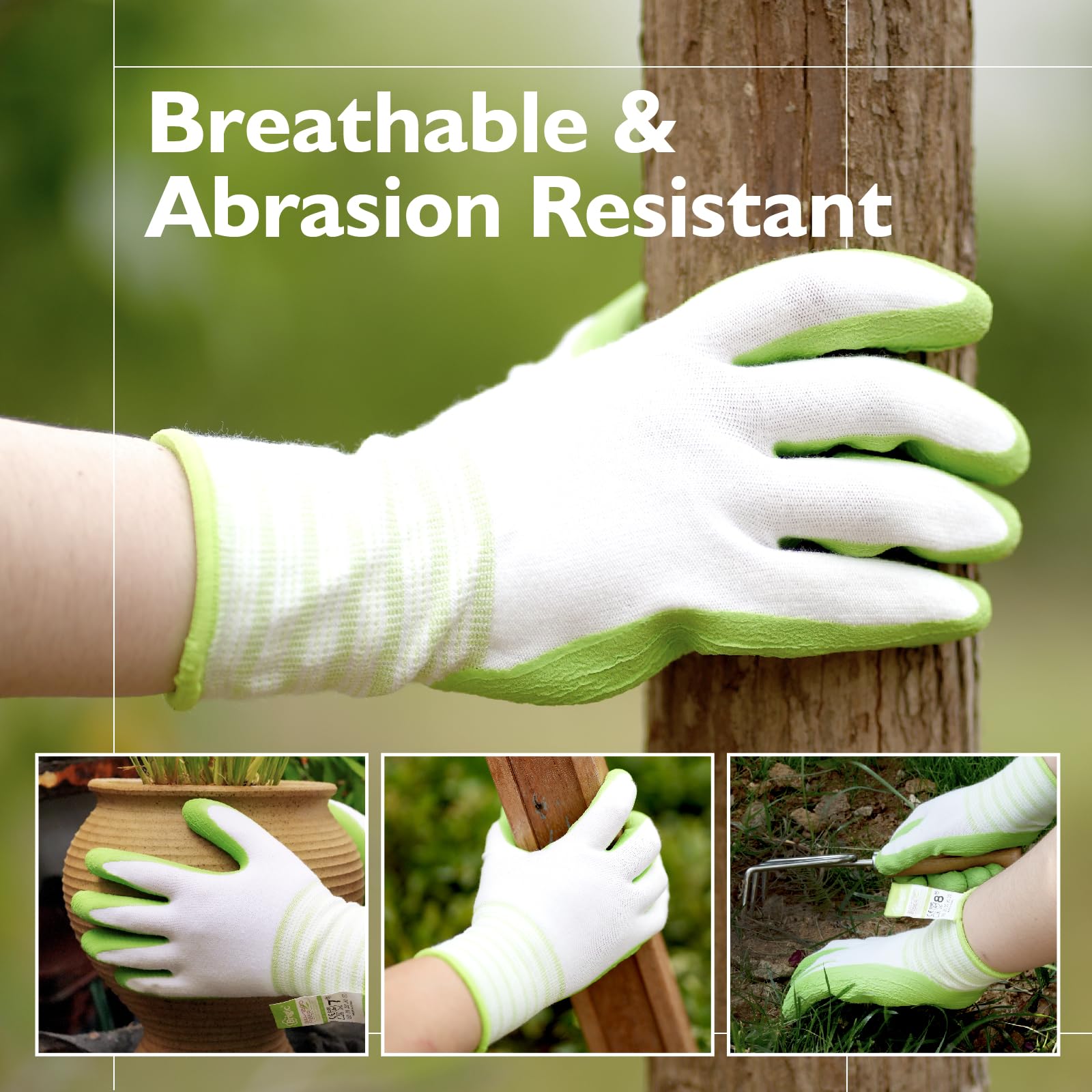 Brigic green-purple pack demonstrates versatile size options for gardeners.