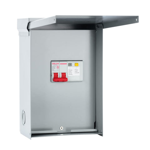 Briidea 50A spa panel waterproof enclosure for outdoor spa protection.