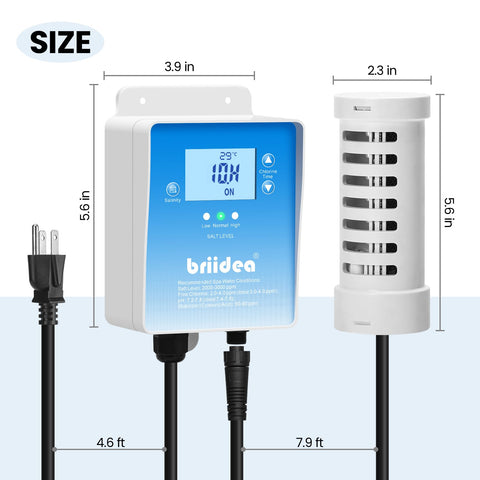 Briidea chemical-free water experience reduces chemical handling and odors.