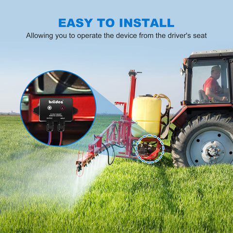 Briidea driver-seat control lets you operate pumps without leaving the cab