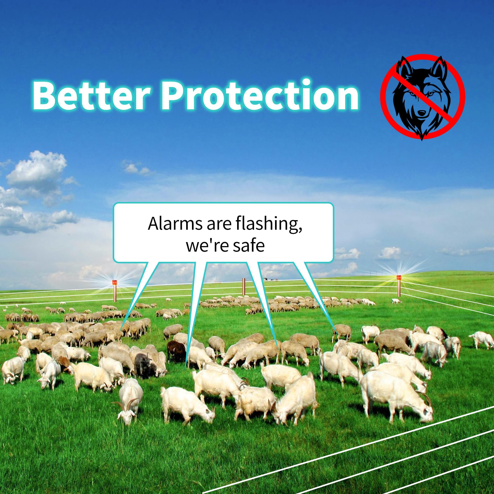 Briidea easy installation fence alarm system supports reliable setup.