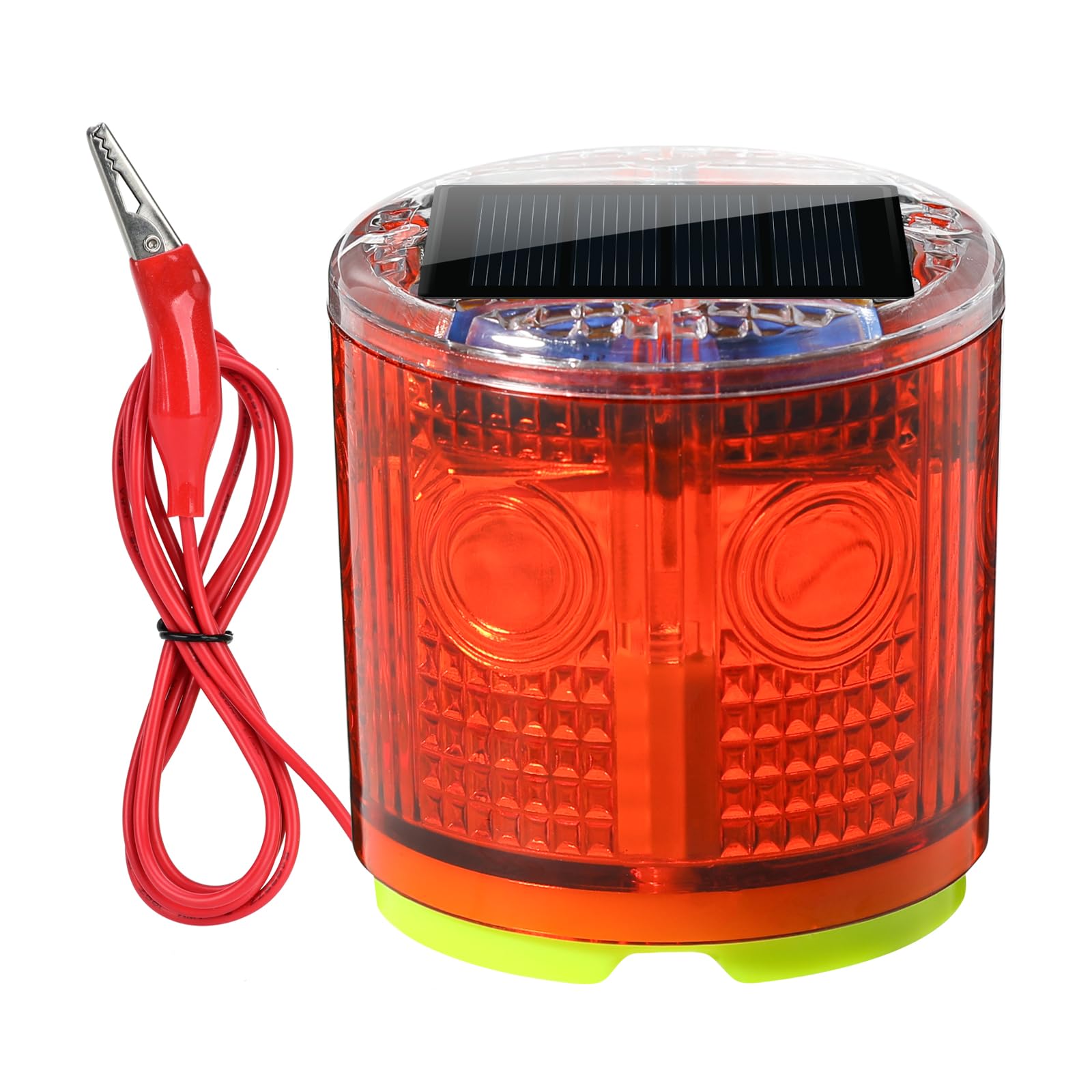 Briidea electric fence indicator red light signals normal operation for quick monitoring.