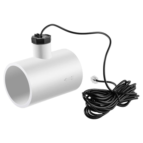 briidea Flow Switch tee installation shows quick setup in pipe