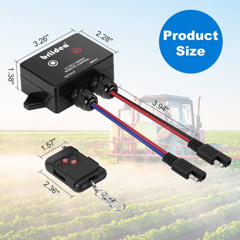 Briidea 12V setup allows easy installation on 20A devices