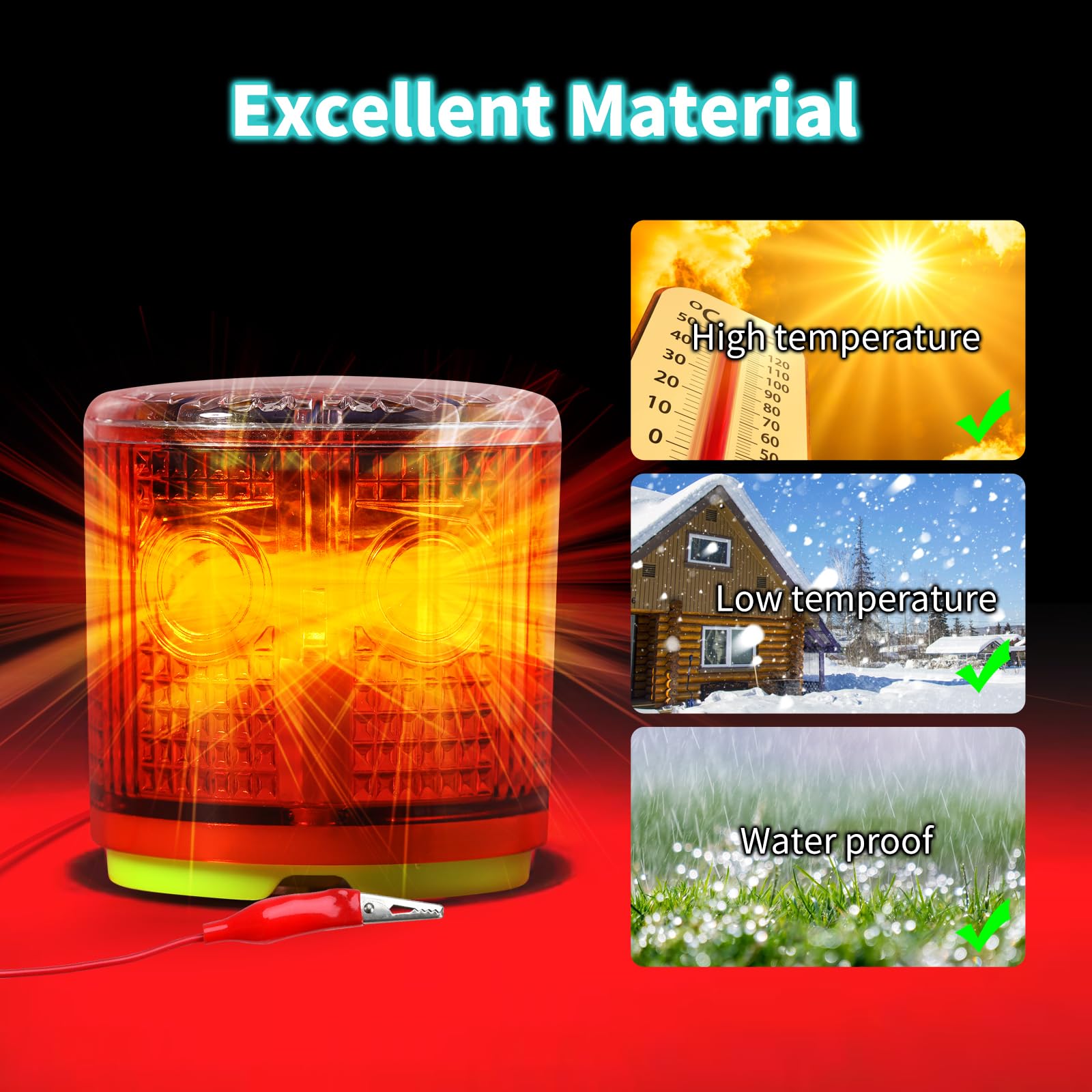 Briidea magnetic base and right-angle bracket enable flexible installation.