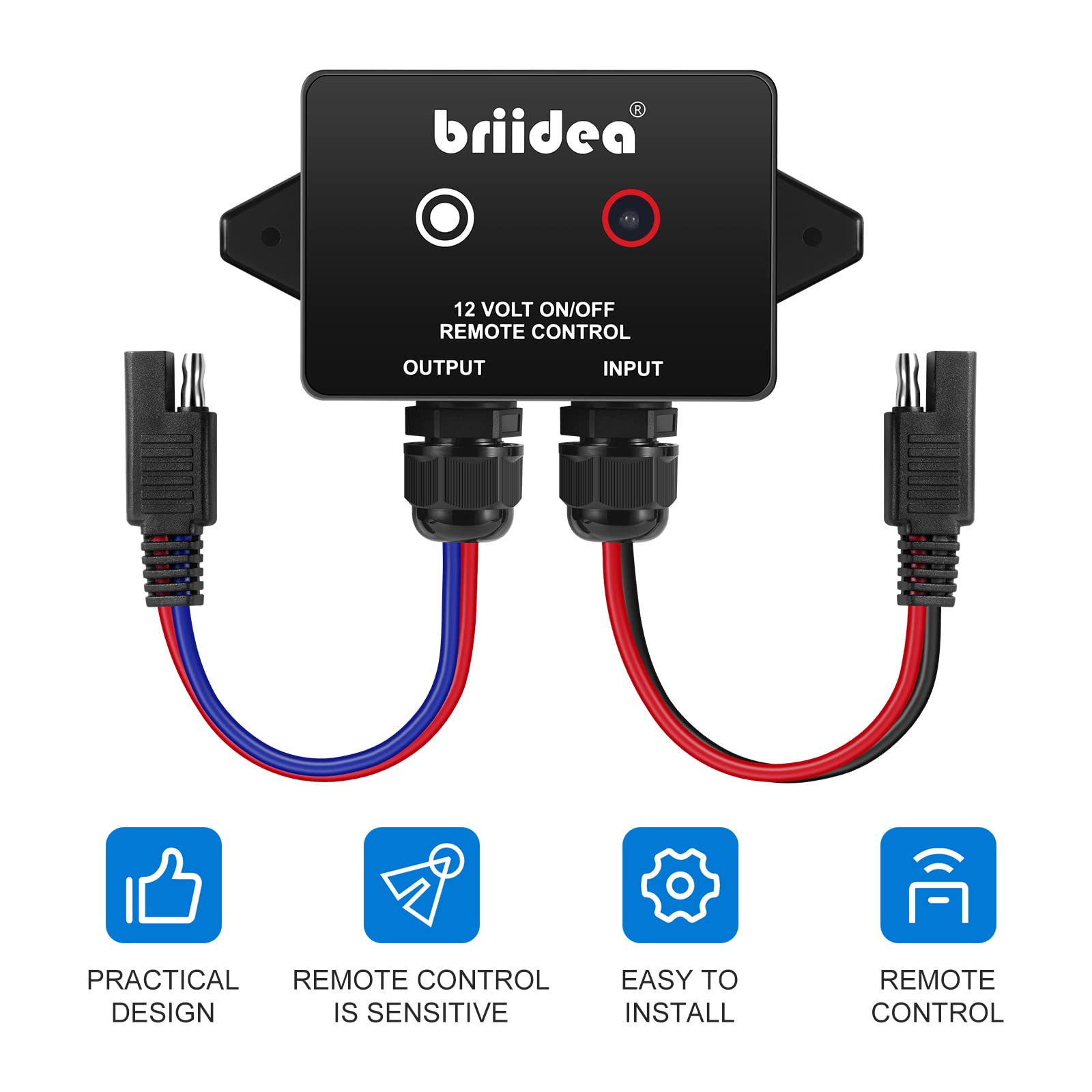 Briidea wireless remote antenna enhances signal strength for reliable operation
