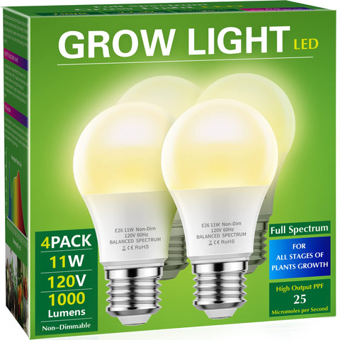 Briignite full spectrum grow light bulb for indoor plant growth