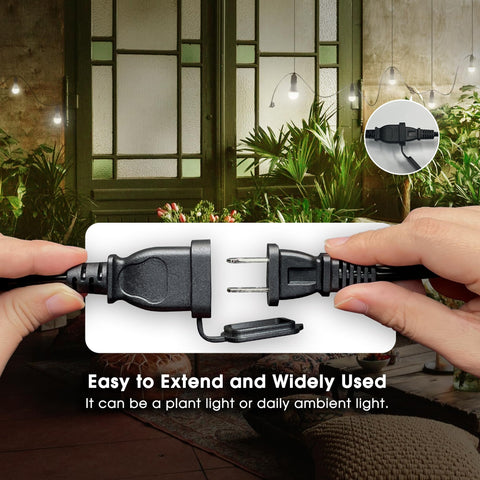 Replaceable Briignite bulbs save costs while expanding lighting as plants grow