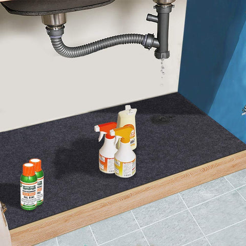 Brinman deck grill mat is easy to clean with hose or vacuum.