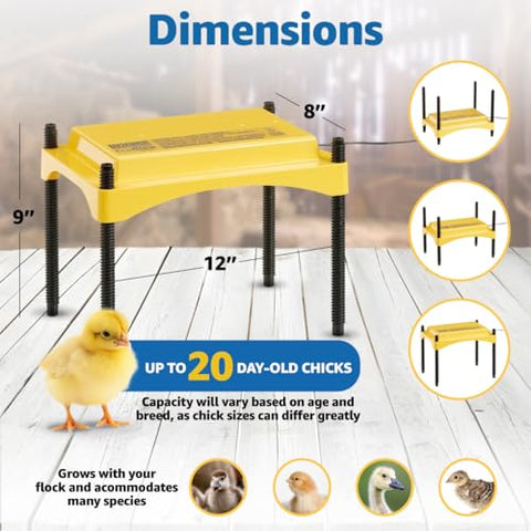 Brinsea Ecoglow durable metal and ABS cover, wipe-clean.
