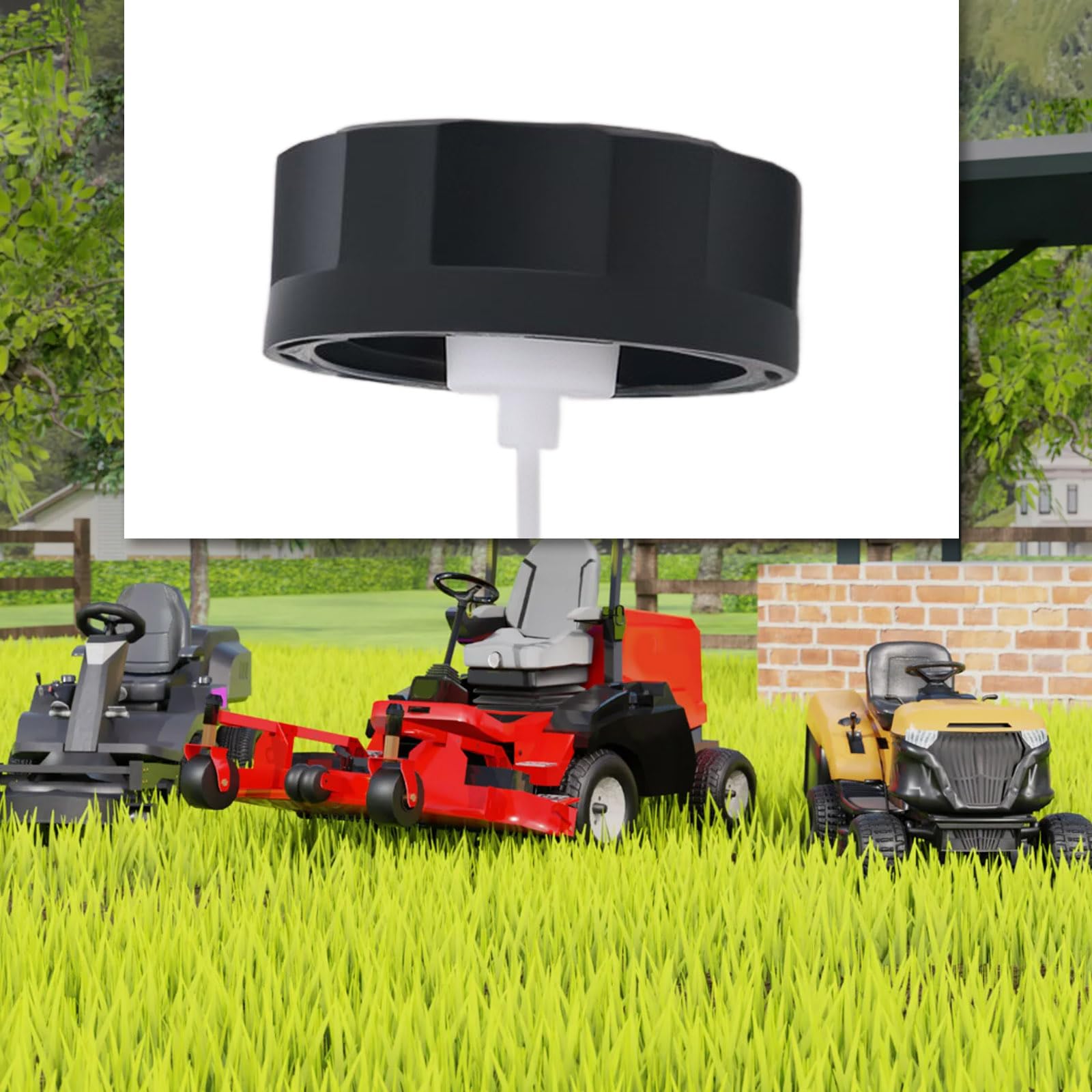 Briny River fuel tank cap for RedMax EBZ8500 offers durable replacement and leak resistance.