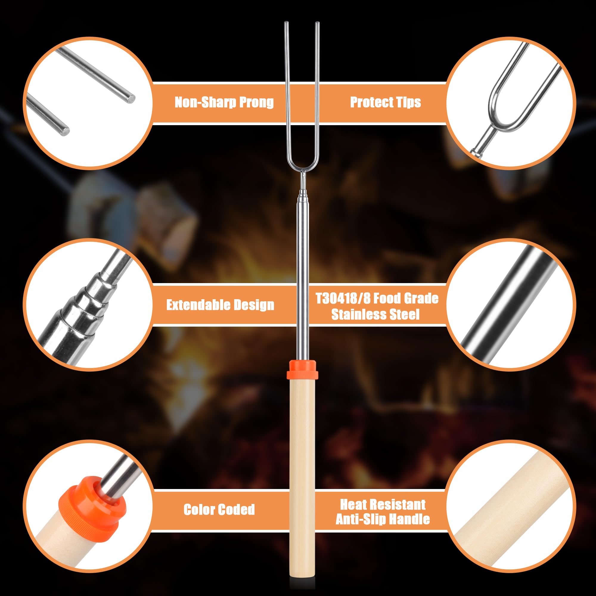 BRIOOUT five pack delivers versatile roasting options for gatherings.