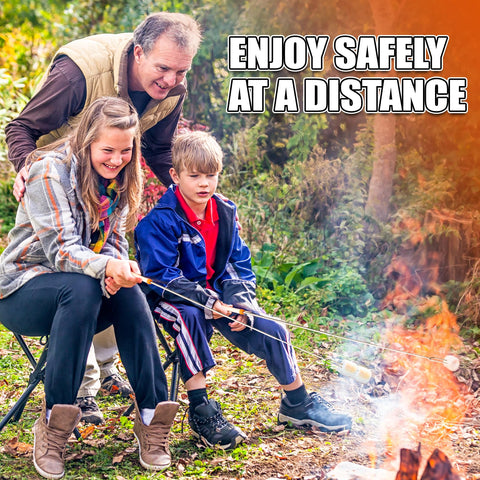 BRIOUT easy-clean stainless steel forks for reusable campfire use.
