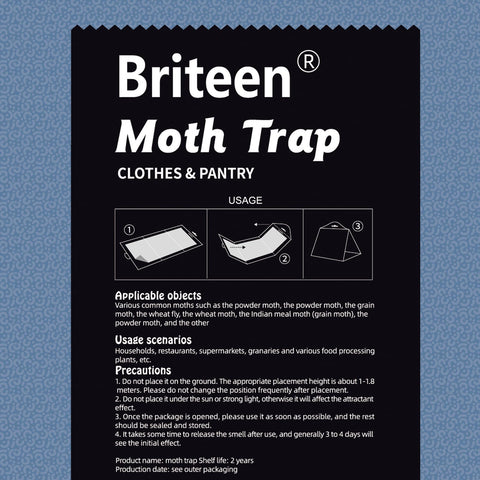 Briteen packaging close-up highlights easy setup for quick protection.