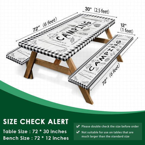 Britown 72-inch bench covers protecting benches from spills and dust