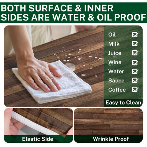 Britown windproof table cover staying in place without clips